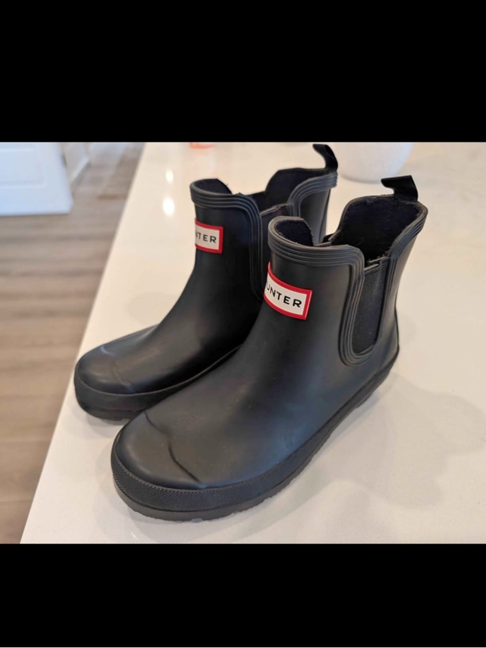 Hunter chelsea boots